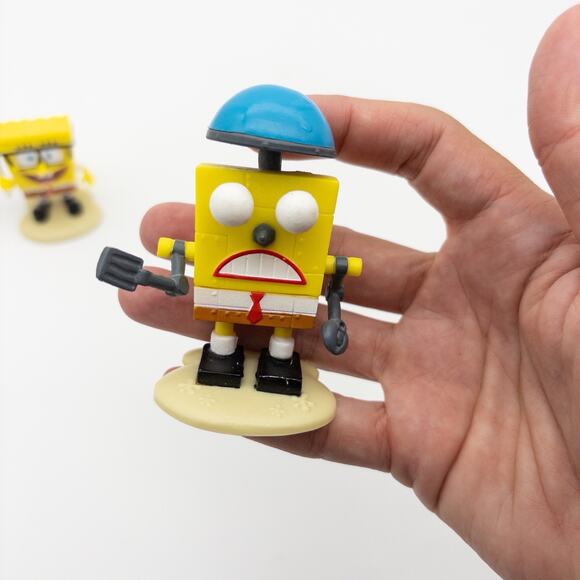 Lot of 6 SpongeBob SquarePants Mini Figures by Just Play LLC Stephen Hillenburg - Picture 14 of 16